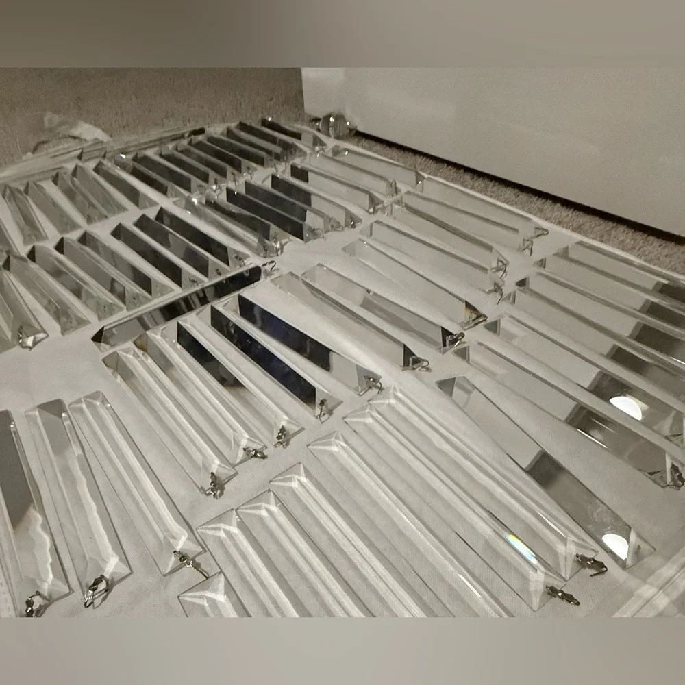 Z GALLERIE Replacement Glass Pieces for the Luxe Lighting Collection - $5 Each